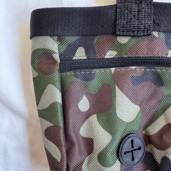 EUC Bulldog Depot Dog Training Treat Pouch & Waste Bag Dispenser, Olive CAMO - Picture 4 of 14